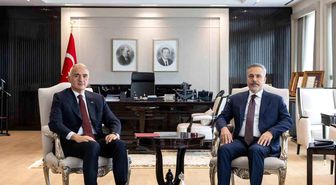 Fidan ve Ersoy Dışişleri'nde Buluştu