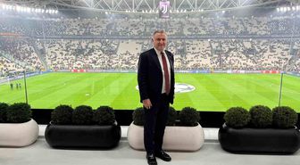 Bakan Osman Aşkın Bak, Juventus Galatasaray maçını takip etti