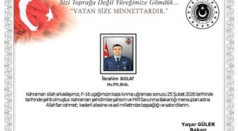 Balıkesir'de kaza kırıma uğrayan F-16'da şehit olan pilotun kimliği açıklandı