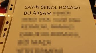 Mübarek Ramazan ayında imama bırakılan nota bakar mısınız