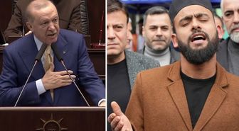 'Kabe'de hacılar hu der Allah' akımına Cumhurbaşkanı Erdoğan da kayıtsız kalamadı