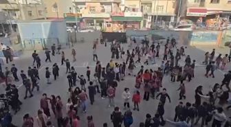 Siirt'te öğrenciler 'Kabe'de Hacılar' ilahisine hep birlikte eşlik etti