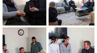 Vali Aydoğdu'dan hane ziyaretleri