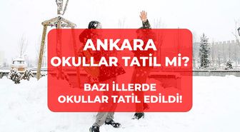 Ankara'da okullar tatil mi? 27 Şubat SON DAKİKA Ankara Valiliği kar tatili açıklaması yaptı mı?