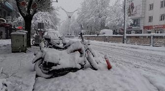 Erzincan'da kardan 524 köy yolu kapandı