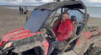 Koruma Altındaki Seyfe Gölü'nde ATV ile Off-Road Yapan Kişiye Adli ve İdari İşlem
