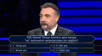 TDK Güncel Türkçe Sözlük'e göre hangisi 'ne' kelimesinin anlamlarından biri değildir?