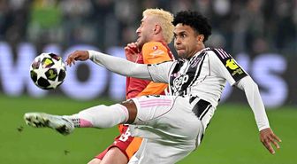 UEFA Şampiyonlar Ligi: Juventus: 1 Galatasaray: 0 (İlk yarı)