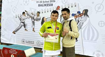 Afyonkarahisarlı genç karateci Türkiye final bileti aldı