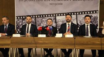 Bakan Gürlek, Nevşehir'de 28 Şubat mağdurlarıyla buluştu