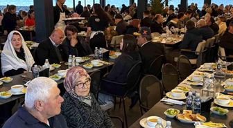 Çanakkale'de şehit aileleri ve gaziler iftarda bir araya geldi