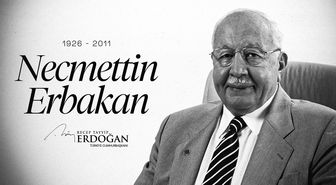 Cumhurbaşkanı Erdoğan, Necmettin Erbakan'ı vefatının 15'inci yılında andı