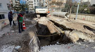 Şanlıurfa'da altyapı çalışması sırasında göçük; 2 işçi yaralı