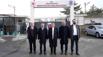 TBMM heyetinden Niğde Ceza İnfaz Kurumu'nda inceleme