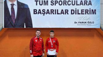 Türkiye güreş şampiyonasında ikinci oldu