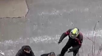 Ataşehir'de yol verme tartışması sopalı kavgaya dönüştü