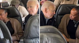 Eski ABD Başkanı Joe Biden, tarifeli uçakla seyahat etti