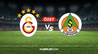 Galatasaray Alanyaspor maç özeti ve golleri! (ÖZET) Galatasaray Alanyaspor kaç kaç bitti, golleri kim attı?