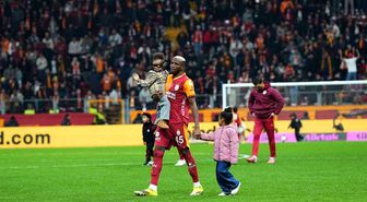 Galatasaray'da maç sonu üçlüsü Torreira ve Osimhen'den
