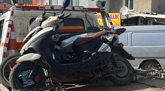 Plakasız motosikletin ehliyetsiz sürücüsüne 82 bin 500 lira ceza