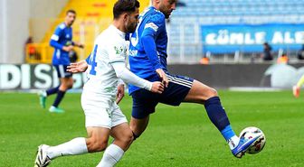 Trendyol Süper Lig: Kasımpaşa: 0 Çaykur Rizespor: 1 (İlk yarı)