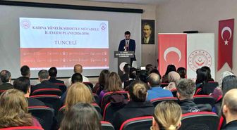 Tunceli'de kadına yönelik şiddetle mücadelede yerel yol haritası belirlendi