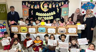 Anamur'da miniklerden Ramazan dayanışması