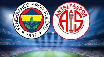 Fenerbahçe-Antalyaspor maçı canlı nereden izlenir: Fenerbahçe-Antalyaspor maçı başladı mı, nereden izlenir?