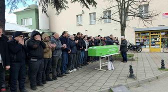 Halı sahada kalp krizi geçirerek vefat eden Murat Kasapoğlu son yolculuğuna uğurlandı