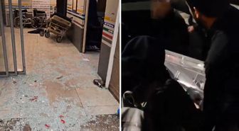 Tahran'da hastane vuruldu, hemşireler yeni doğan bebeklere koştu