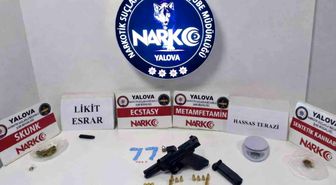Yalova'da uyuşturucu operasyonunda 4 tutuklama