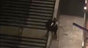 Çankırı'da iki grup arasındaki kavga kamerada