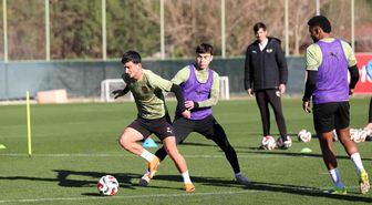 Corendon Alanyaspor, Galatasaray maçı hazırlıklarını tamamladı