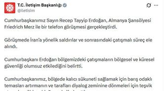 Cumhurbaşkanı Erdoğan, Almanya Şansölyesi Merz ile görüştü