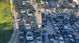 Lübnan'dan büyük kaçış! Araçlarıyla sınıra doğru akın ettiler