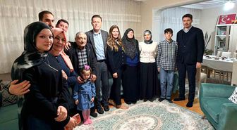 Milletvekili Hatipoğlu, iftarda şehit ailesine misafir oldu