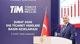 Bakan Bolat: Şubat ayı ihracatı 21 milyar 65 milyon dolar