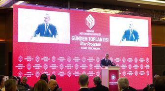 Bakan Fidan, Türkiye Müteahhitler Birliği'nin iftar programına katıldı
