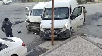 Cadde ile sokağın kesişiminde çarpıştılar: 4 yaralı