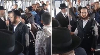Görüntü Türkiye'den! İsraillileri görünce, otobüste bir anda slogan atmaya başladılar