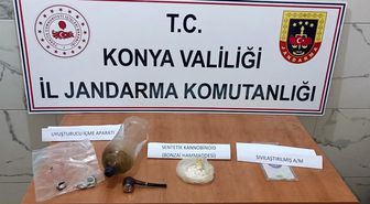 Konya'da jandarmadan uyuşturucuya geçit yok: 21 tutuklama