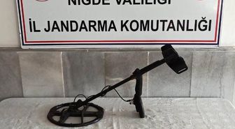 Niğde'de tarihi eser kaçakçılığı operasyonu: 1 şüpheli yakalandı