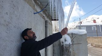 Van'da hava sıcaklığı eksi 18 dereceye kadar düştü
