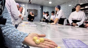 Balıkesir Üniversitesi'nde çikolata atölyesi düzenlendi