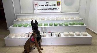 Hakkari'de 43 kilo metamfetamin ele geçirildi
