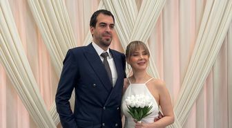 İş insanı Can Arda Çatalkaya ile psikolog Merve Kılıç İstanbul'da evlendi