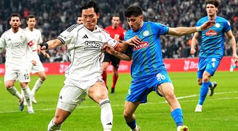 Ziraat Türkiye Kupası: Beşiktaş: 3 Çaykur Rizespor: 0 (İlk yarı)