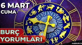 6 Mart Burç Yorumları! 2026 günlük burç yorumları AŞK, EVLİLİK, KARİYER Aslan, Koç, Yay burcu yorumu