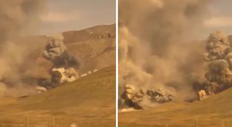 ABD ve İsrail, Devrim Muhafızları Ordusu'nun yeraltı tesisini bombaladı