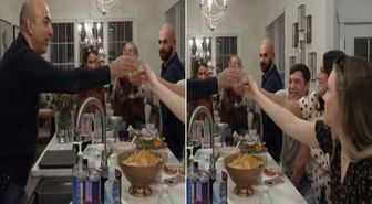 Amerika'da yaşayan İranlılar ülkelerine saldırıyı kutluyor
